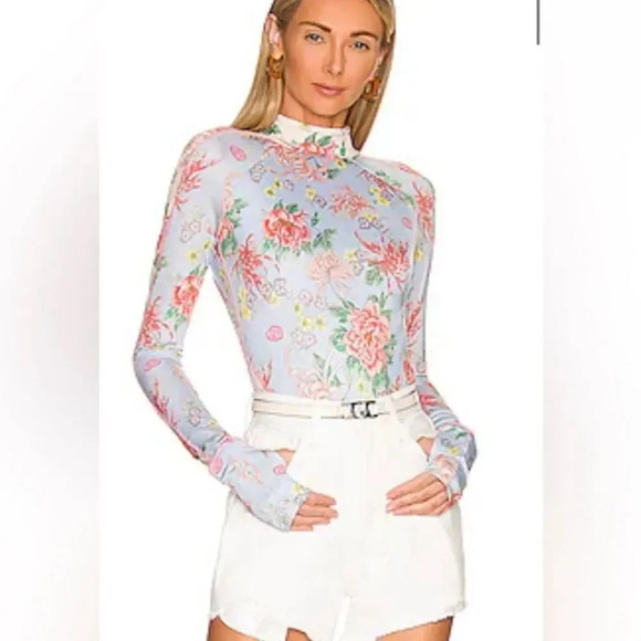 NWT We are HAH x Free People Gloves off 1 piece Bathing suit Body Suit XS - Picture 2 of 11